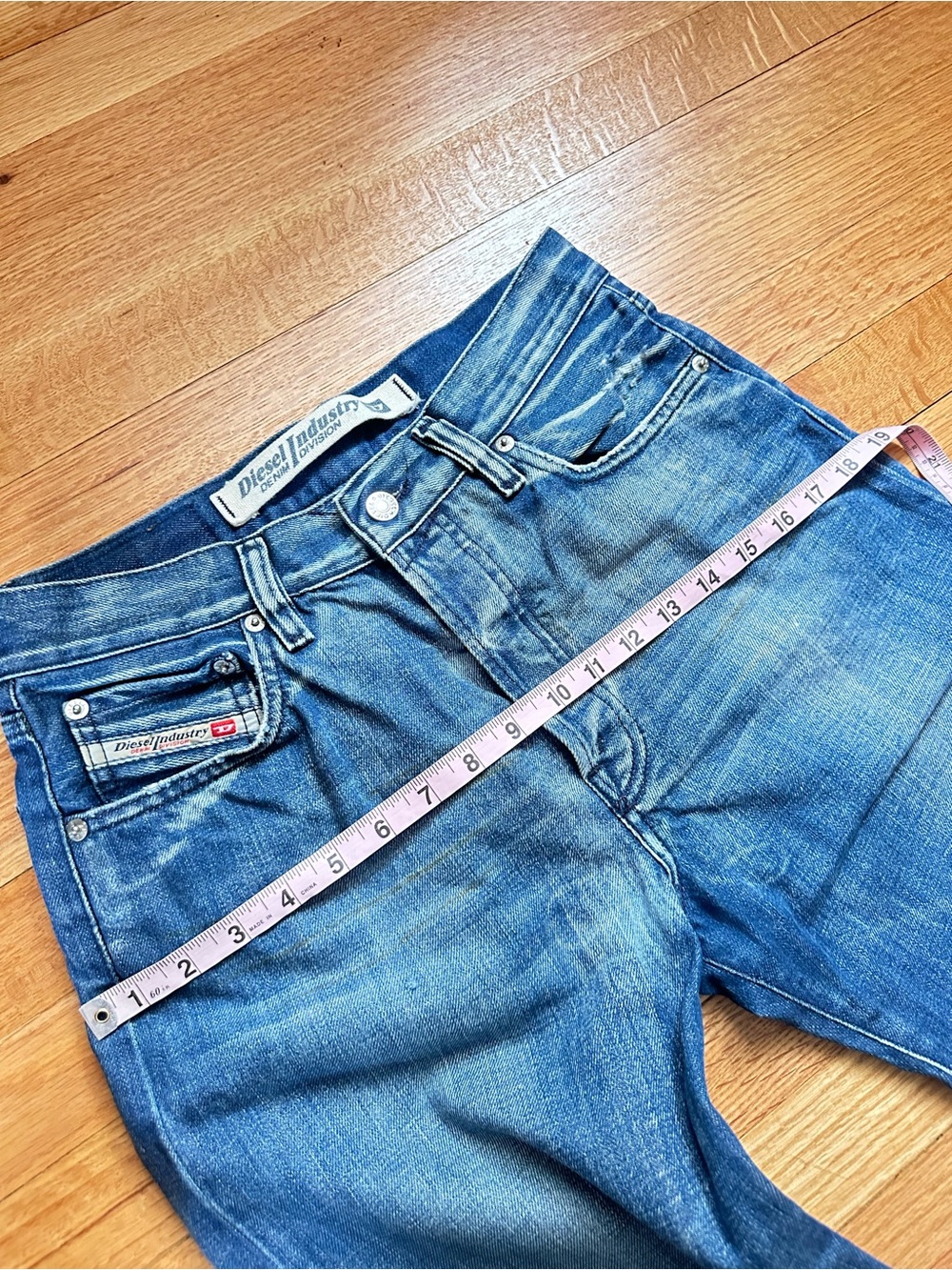 Vintage Diesel Industry Kratt Jeans Y2K Made Italy 30x29 2001 - Picture 7 of 13